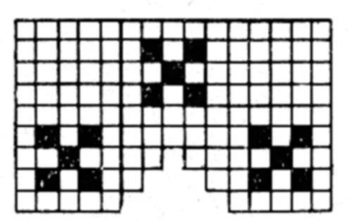 Filet Crochet Edging Pattern #1897