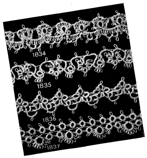 Tatted Wedding Cake Lace Edging Patterns