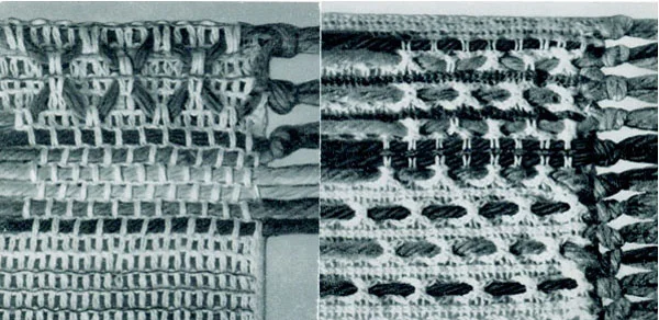 Woven Dish Cloth Mats Pattern Chart