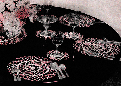 Round Lacy Doily Pattern