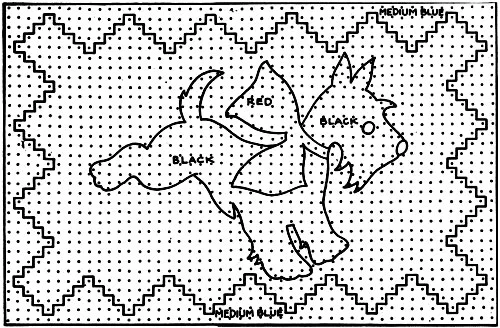 Scotty Rug Pattern Chart
