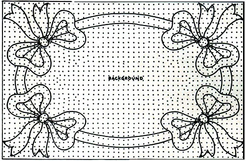 Bow Knot Rug Pattern Chart