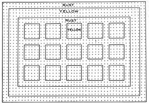 Cabin Rug Pattern Chart