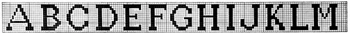 Frontier Rug Pattern Chart 2