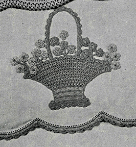 Basket Pillow Cases Pattern #7404