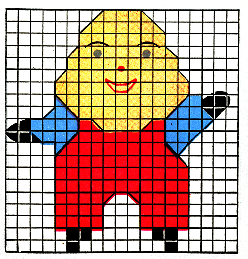 Humpty Dumpty Doll Pattern chart