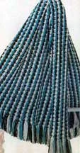Hi-Fi Companions Afghan & Pillow Pattern Set #722-1