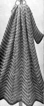 Herringbone Afghan Pattern #722-2