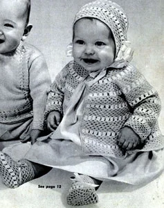Crocheted Set for 6 Months Pattern