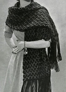 Crocheted Stole Pattern
