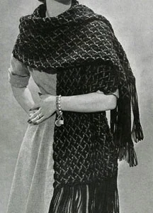 Crocheted Stole Pattern