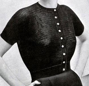Filet Crochet Sweater Pattern