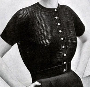 Filet Crochet Sweater Pattern