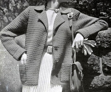 Crochet One Coat Pattern