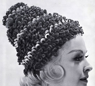 Crocheted Loop Hat Pattern
