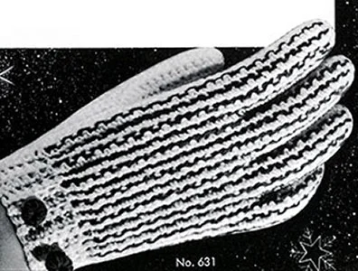 Women's Shorties Gloves Pattern #631