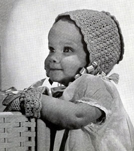 Cap and Mittens No. 5300 Pattern