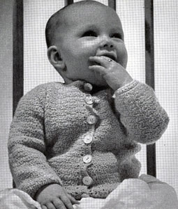 Baby Sweater No. 5309 Pattern