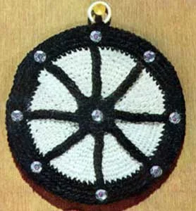 Wagon Wheel Pot Holder Pattern #S-716