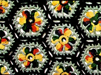 Mexicana Afghan Pattern