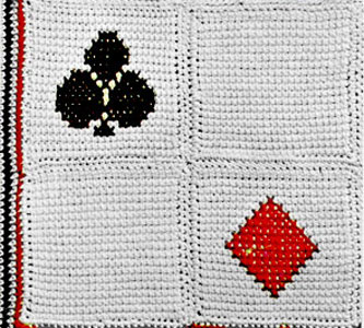 Queen of Hearts Afghan