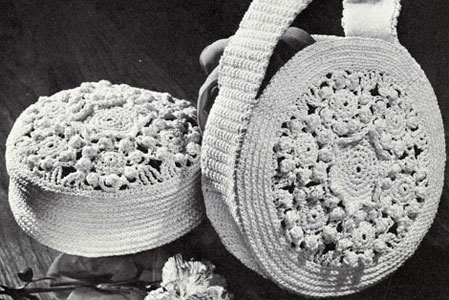 Popcorn Hat and Bag Set Pattern