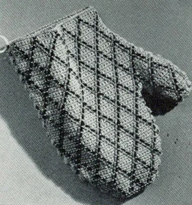 Oven Mitt Pattern #9357