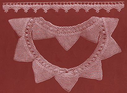 Pointed Yoke with Sleeve Edging Pattern #14