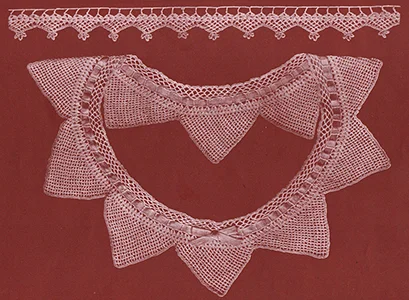 Pointed Yoke with Sleeve Edging Pattern #14