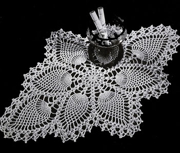 Pineapple Doily Pattern #7714