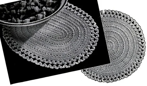 Doily Covers Number 7716 Pattern