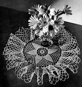 Frilly Doily Pattern #4038