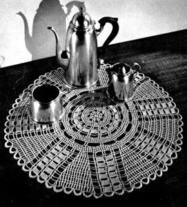 Round Doily Pattern #4039
