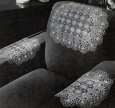 Pineapple Chair Set Pattern #7856
