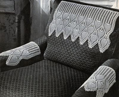 Pineapple Chair Set Pattern #7871