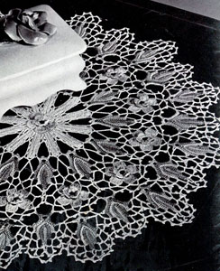 Wild Rose Doily Pattern