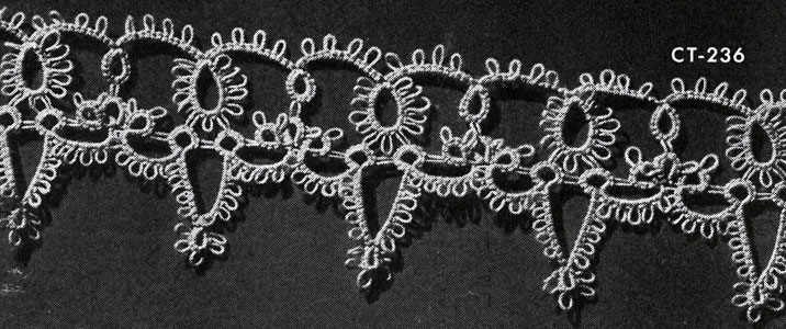 Tatted Edging Pattern | No. CT-236