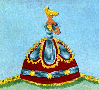 Shepperdess Motif Pillow Case Pattern