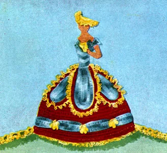 Shepperdess Motif Pillow Case Pattern