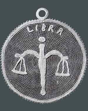 Libra Potholder Pattern #S-67