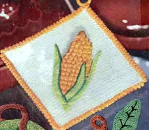 Corn on the Cob Potholder Pattern #S-81