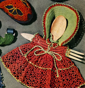 Kitchen Judy Potholder Pattern