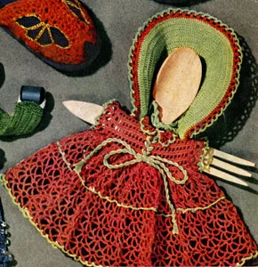 Kitchen Judy Potholder Pattern