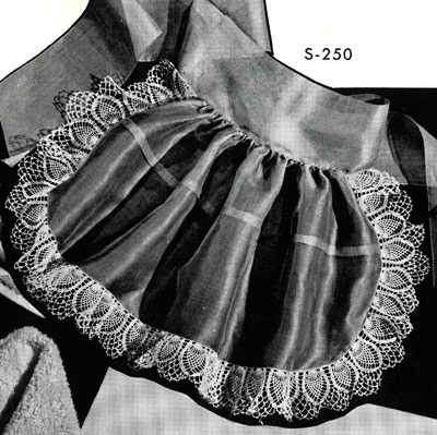 Tea Apron Pattern #S-250