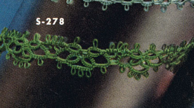 Tatted Edging No. S278 Pattern