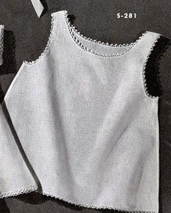 Baby Slip Edging Pattern
