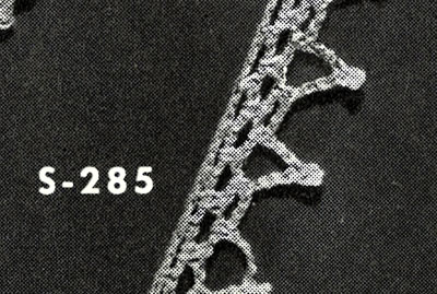 Edging No. S285 Pattern
