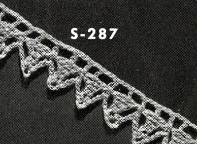 Edging No. S287 Pattern