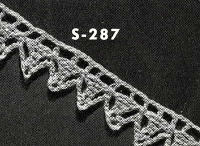 Edging No. S287 Pattern