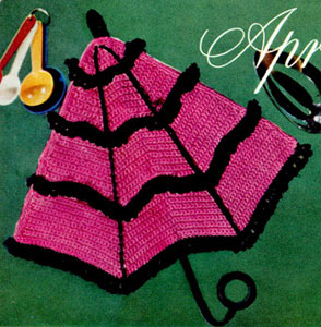 Parasol Potholder Pattern #S-355